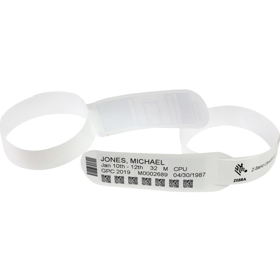 6PK WRISTBAND SYNTHETIC 1X6IN  