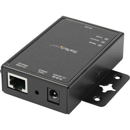 StarTech.com 1 Port RS232 Serial to IP Ethernet Converter / Device Server - Aluminum