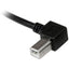 LEFT ANGLE USB A TO B CABLE    
