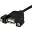 StarTech.com 3 ft Panel Mount USB Cable - USB A to Motherboard Header Cable F/F