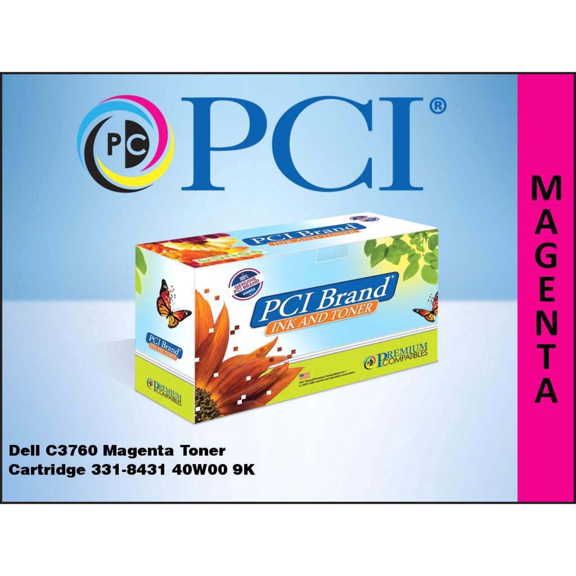 Premium Compatibles Laser Toner Cartridge - Alternative for Dell 331-8431 - Magenta - 1 / Each