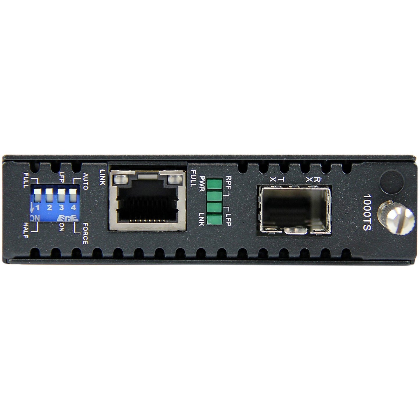 StarTech.com Gigabit Ethernet Fiber Media Converter with Open SFP Slot