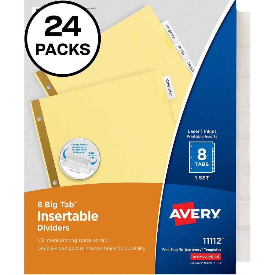 Avery&reg; Big Tab Insertable Dividers