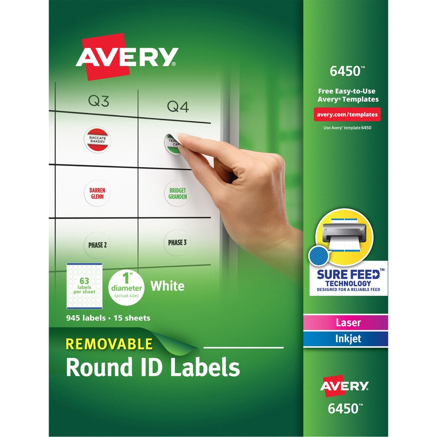 Avery&reg; Multiuse Removable Labels