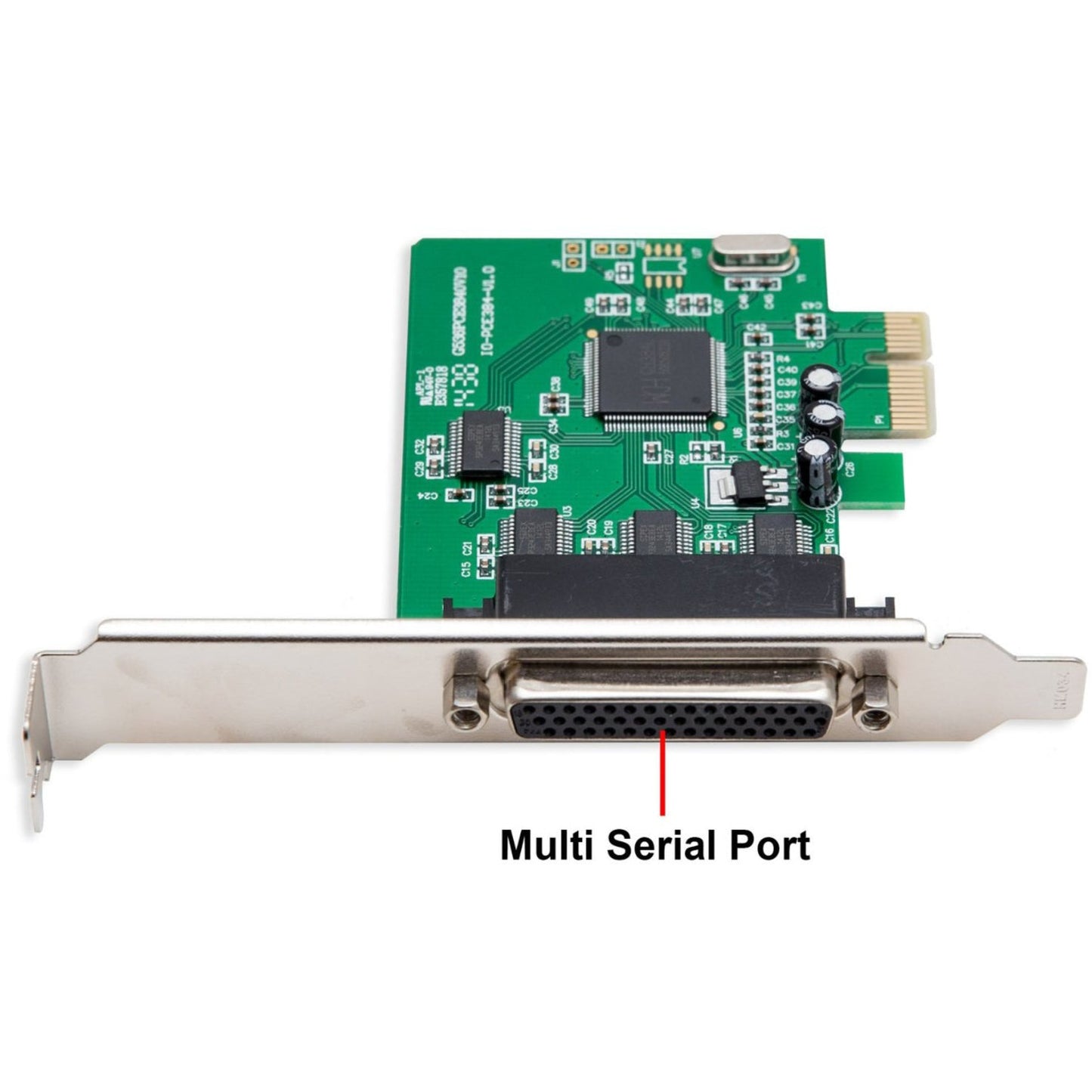 SYBA Multimedia 4 Port DB9 Serial PCI-e x1 Card