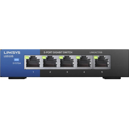 Linksys LGS105 5-Port Business Desktop Gigabit Switch