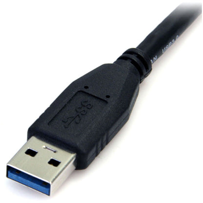 StarTech.com 0.5m (1.5ft) Black SuperSpeed USB 3.0 (5Gbps) Cable A to Micro B - M/M