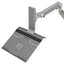 Humanscale Mounting Tray for Notebook - White Polished Aluminum