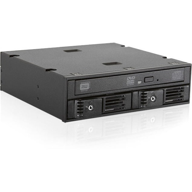 iStarUSA T-5K225T-SA Drive Enclosure for 5.25" - Serial ATA/600 Host Interface Internal - Black