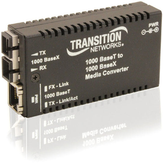 Transition Networks Mini Gigabit Ethernet Media Converter