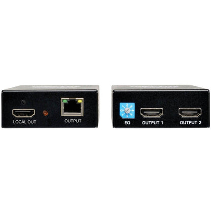 Tripp Lite 1 x 2 HDMI over Cat5/6 Extender Kit Box-Style Transmitter/Receiver for Video/Audio Up to 150 ft. (45 m) TAA