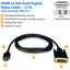 Tripp Lite 12ft HDMI to DVI-D Digital Monitor Adapter Video Converter Cable M/M 12'