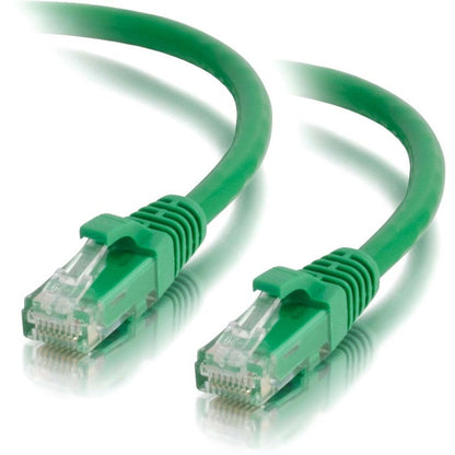 C2G 6in Cat5e Snagless Unshielded (UTP) Network Patch Cable - Green