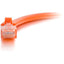 C2G 6in Cat5e Snagless Unshielded (UTP) Network Patch Cable - Orange