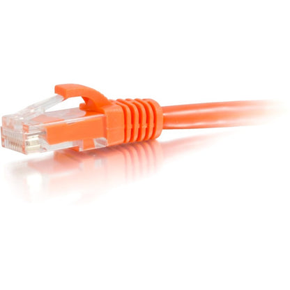 6IN CAT6 ORG SNAGLESS UTP CABLE