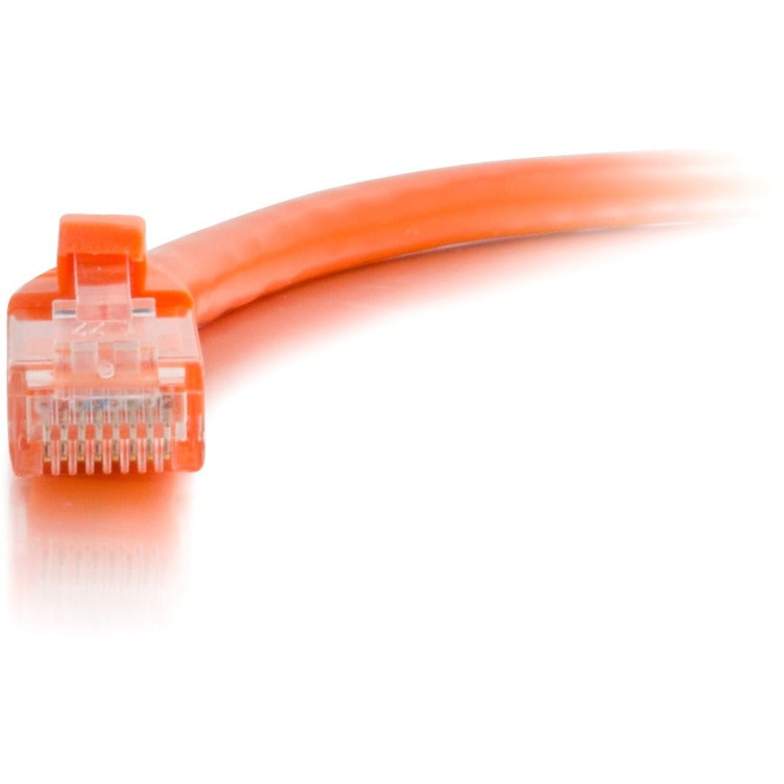 C2G 6in Cat6 Snagless Unshielded (UTP) Network Patch Cable - Orange