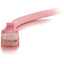 C2G 6in Cat6 Snagless Unshielded (UTP) Network Patch Cable - Pink