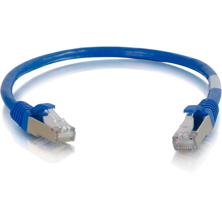 6IN CAT6 BLU SNAGLESS STP CABLE