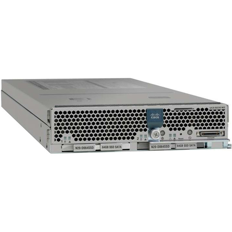 Cisco B230 M2 Blade Server - 2 x Intel Xeon E7-2870 2.40 GHz - 256 GB RAM - Serial Attached SCSI (SAS) Controller