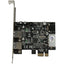 StarTech.com 2 Port PCI Express (PCIe) SuperSpeed USB 3.0 Card Adapter with UASP - 5Gbps - LP4 Power