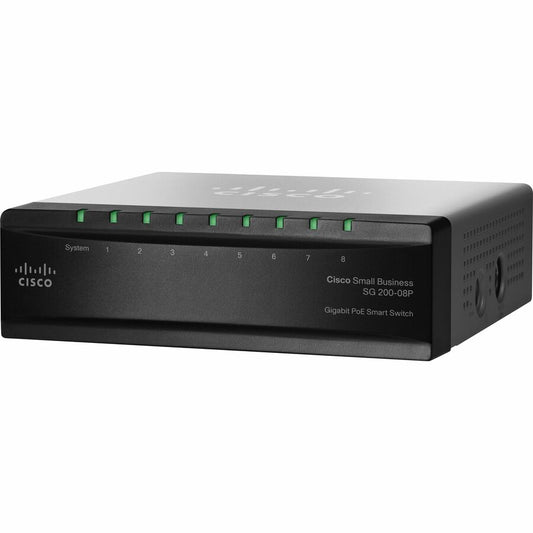 Cisco SG 200-08P Ethernet Switch