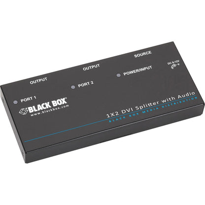 DVI-D SPLITTER WITH AUDIO AND H