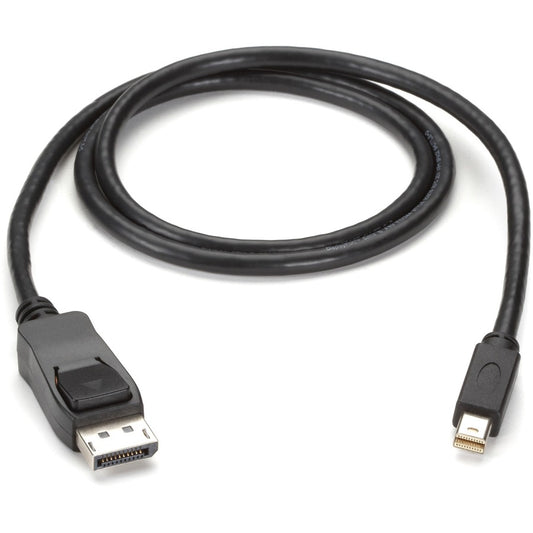 Black Box Mini DisplayPort to DisplayPort Cable MM 3-ft. (0.9-m)