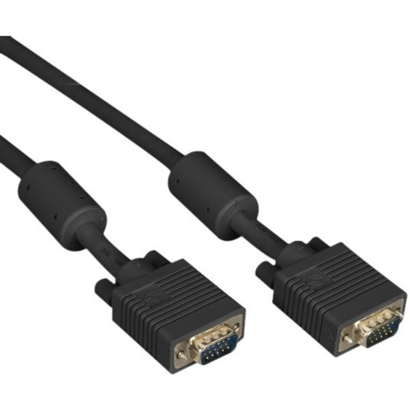 Black Box VGA Video Cable with Ferrite Core Black Male/Male 10-ft. (3.0-m)