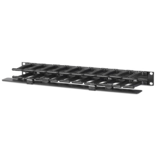 APC by Schneider Electric Horizontal Cable Manager 1U x 4" Deep Single-Sided with Cover