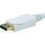 Monoprice 3ft 28AWG DisplayPort to DVI Cable - White