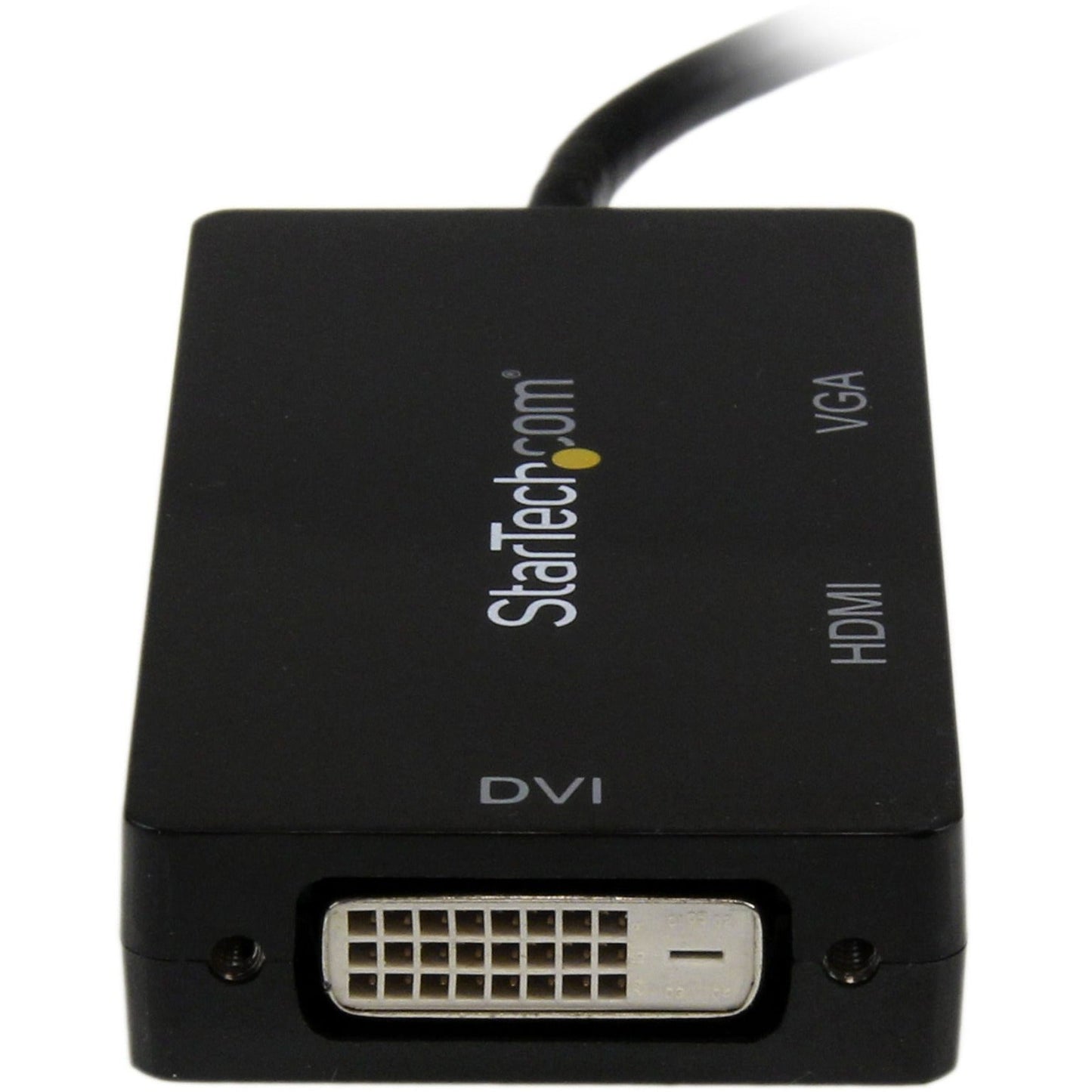 StarTech.com Mini DisplayPort Adapter - 3-in-1 - 1080p - Monitor Adapter - Mini DP to HDMI / VGA / DVI Adapter Hub