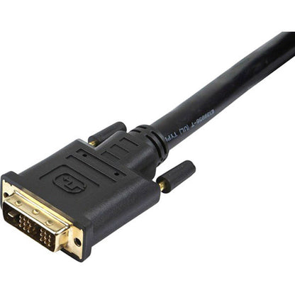 Monoprice 25ft 22AWG CL2 High Speed HDMI to DVI Adapter Cable - Black