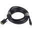 Monoprice 25ft 22AWG CL2 High Speed HDMI to DVI Adapter Cable - Black