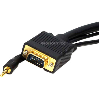 Monoprice VGA/Mini-phone Audio/Video Cable