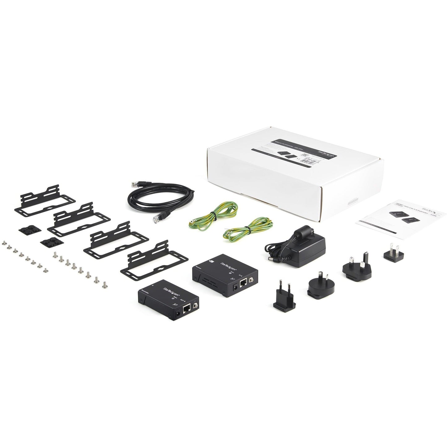 StarTech.com HDMI over CAT5e HDBaseT Extender - Power over Cable - Ultra HD 4K