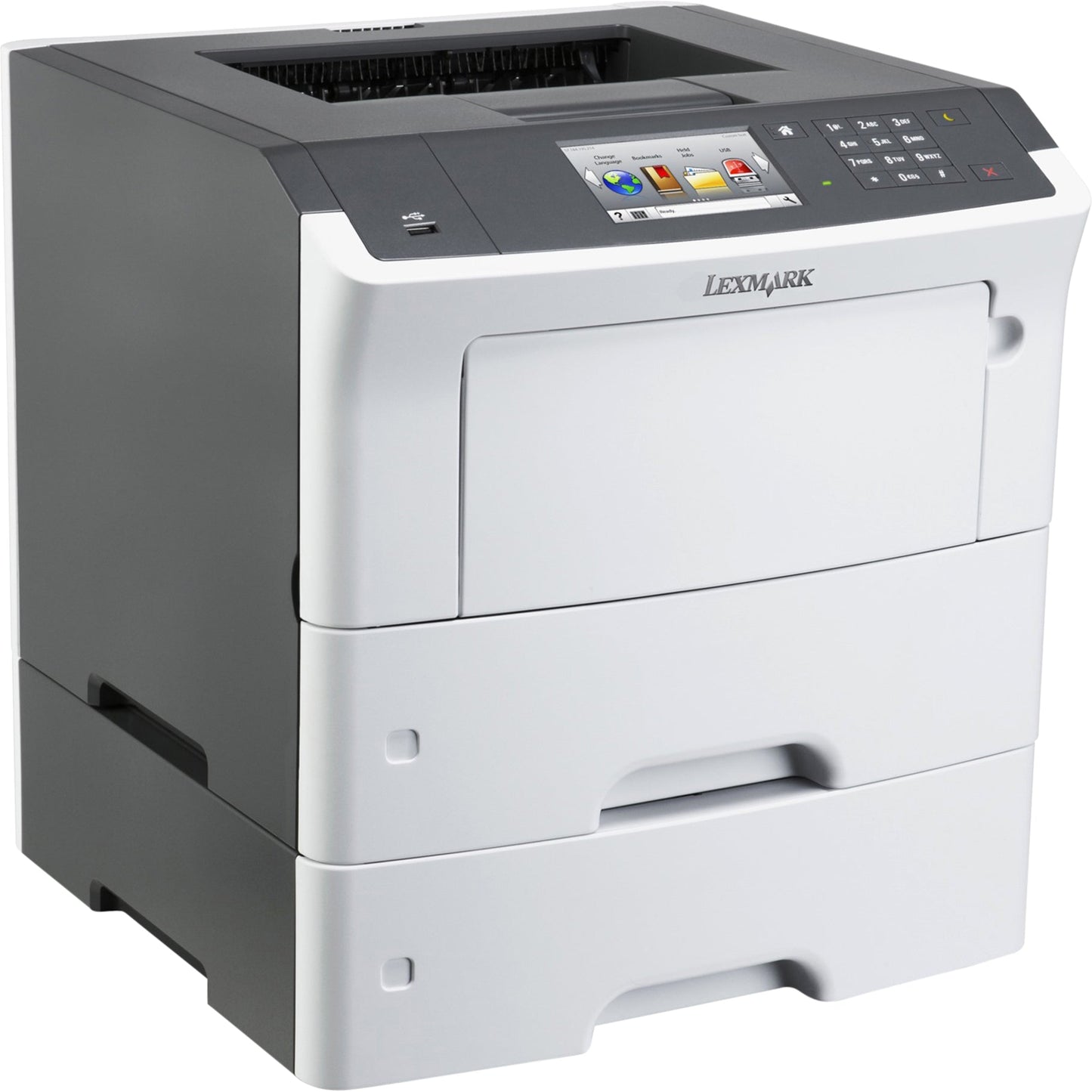 Lexmark MS610DTE Desktop Laser Printer - Monochrome