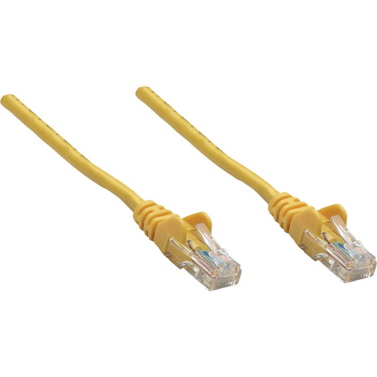 Intellinet Network Solutions Cat5e UTP Network Patch Cable 1.5 ft (0.5 m) Yellow