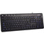 A4-TECH BLUE LED BACKLIT MULTIMEDIA KEYBOARD
