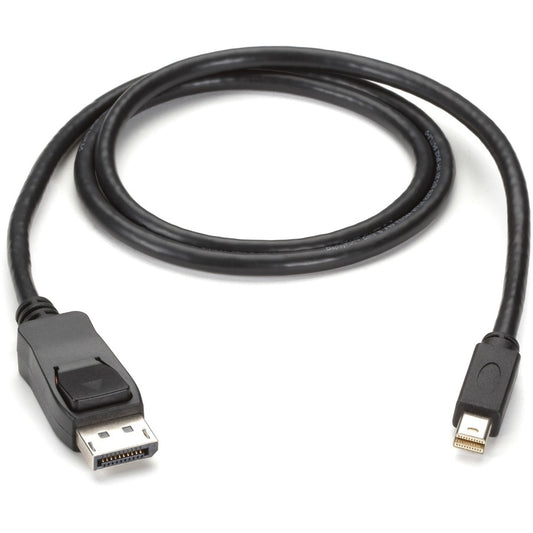 Black Box Mini DisplayPort to DisplayPort Cable MM 10-ft. (3.0-m)