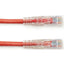 1FT RED CAT6 550MHZ PATCH CABLE