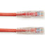 4FT RED CAT6 550MHZ PATCH CABLE