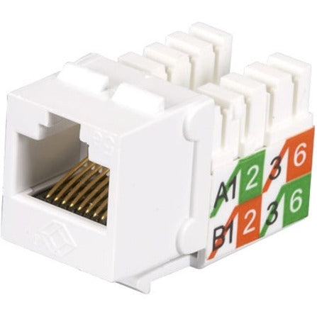 25-PACK WHITE CAT5E UNSHIELDED 