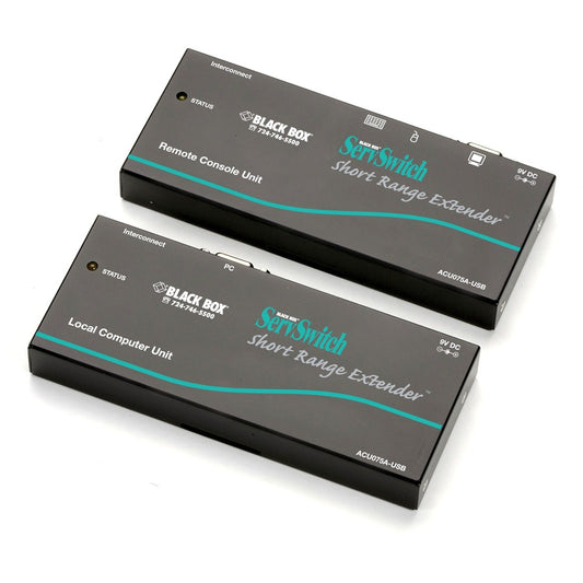 Black Box ServSwitch KVM Short-Range Extender Kit USB