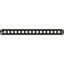 Black Box Multimedia Patch Panel - 1U 16-Port