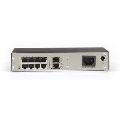 Black Box DKM Compact KVM Matrix Switch - Redundant Power CATx 8-Port