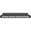 Black Box CAT5e Feed-Through Patch Panel - 1U Shielded 48-Port