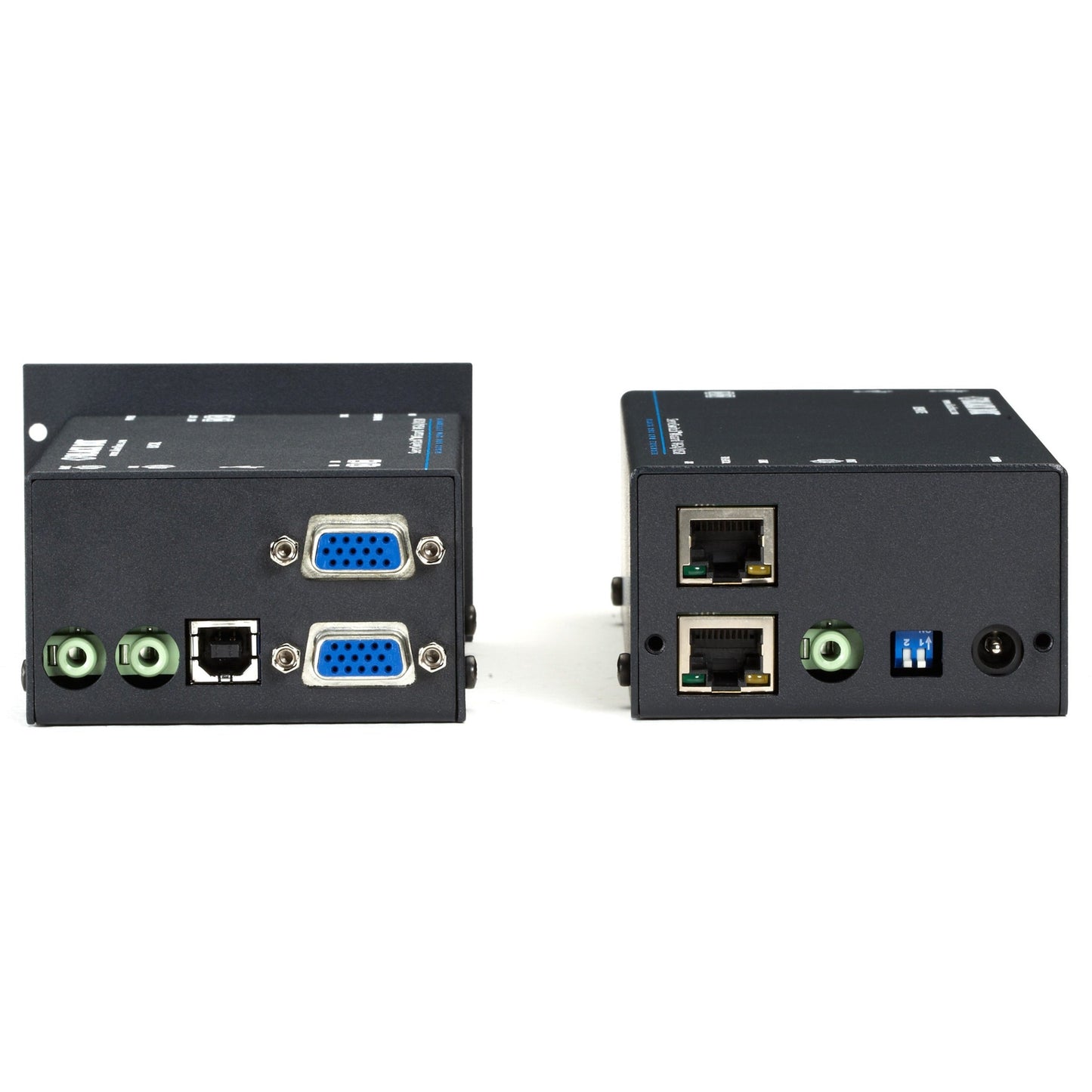 Black Box ServSwitch Wizard USB KVM Extender with Dual-Head VGA and Audio