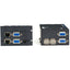 Black Box ServSwitch Wizard USB KVM Extender with Dual-Head VGA and Audio