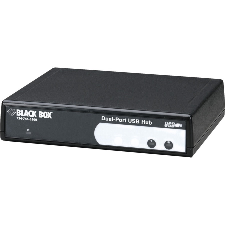 Black Box 2-Port USB Hub RS-232/RS-422/RS-485