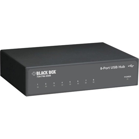 Black Box USB Hub 8-Port RS-232/RS-422/RS-485